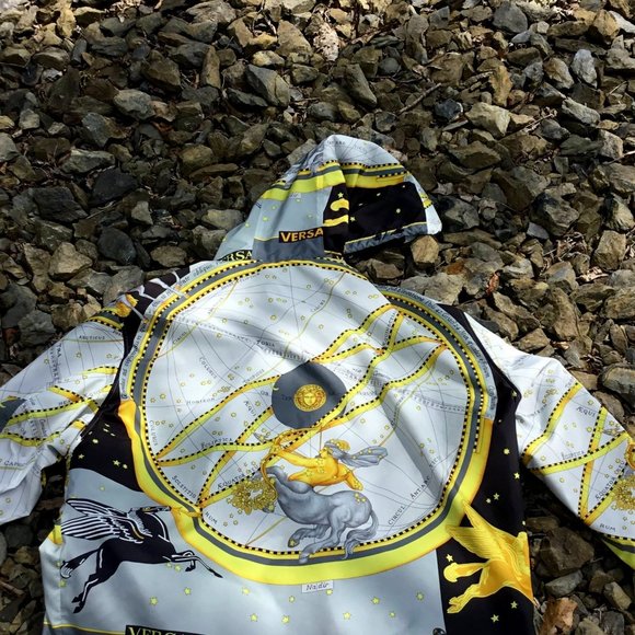 Versace Windbreaker Jacket Size 52 USA XL - Picture 2 of 2